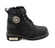HARLEY DAVIDSON - JIM NUBUK DERI BOT - BLACK