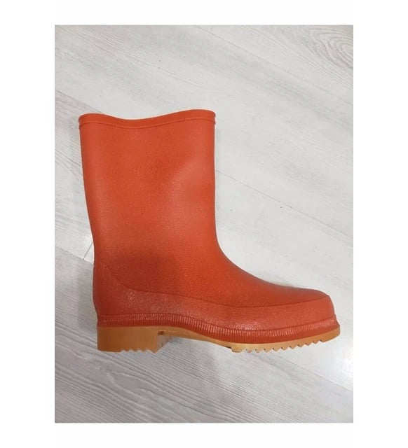 Ulaş Krep Kauçuk Taban Çizme Unisex - TURUNCU ORTA