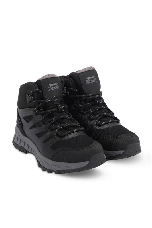 SLAZENGER SU GEÇİRMEZ OUTDOOR SPOR AYAKKABI UNISEX- SİYAH-GRİ