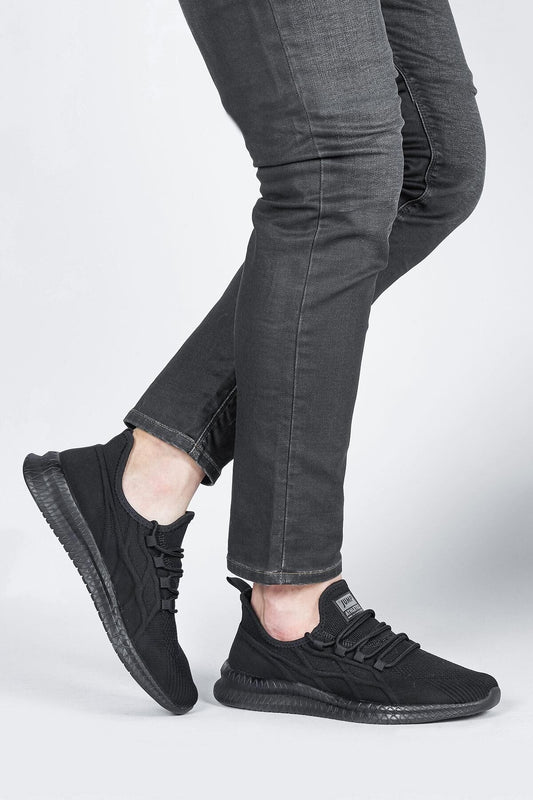 JUMP 29752 D ERKEK GÜNLÜK SNEAKER SPOR AYAKKABI - SİYAH