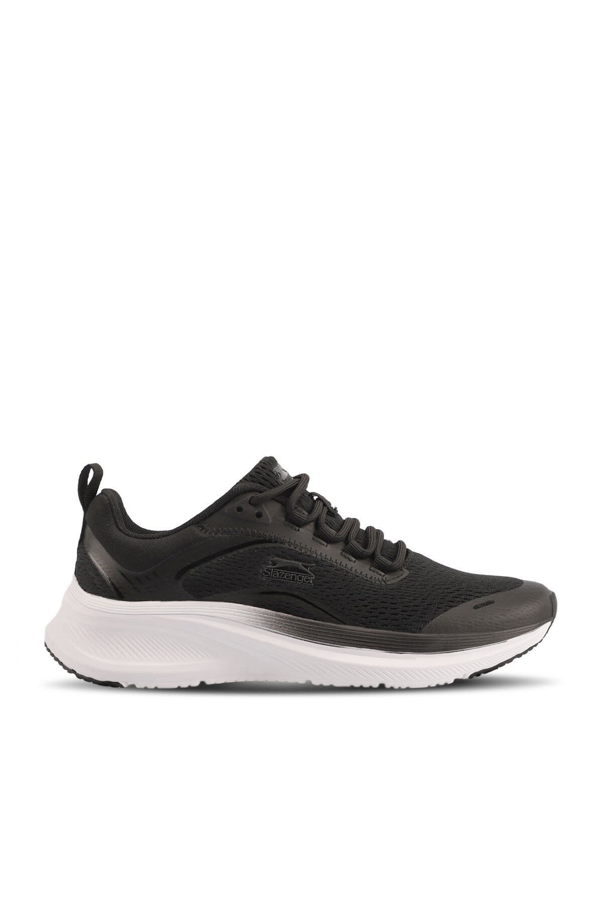 SLAZENGER WALDO KADIN GÜNLÜK SNEAKER SPOR AYAKKABI - SİYAH-BEYAZ