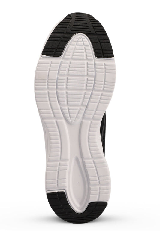 SLAZENGER WALDO KADIN GÜNLÜK SNEAKER SPOR AYAKKABI - SİYAH-BEYAZ