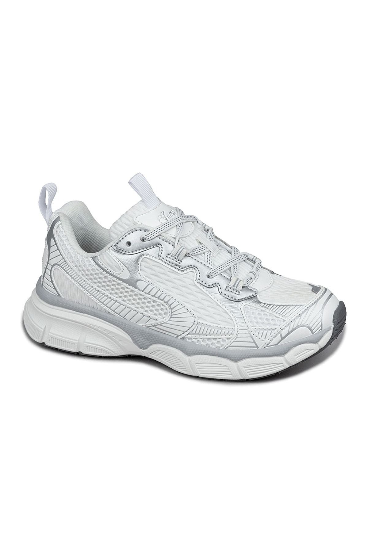 JUMP 29819 KADIN/ERKEK RAHAT SNEAKER SPOR AYAKKABI - BEYAZ