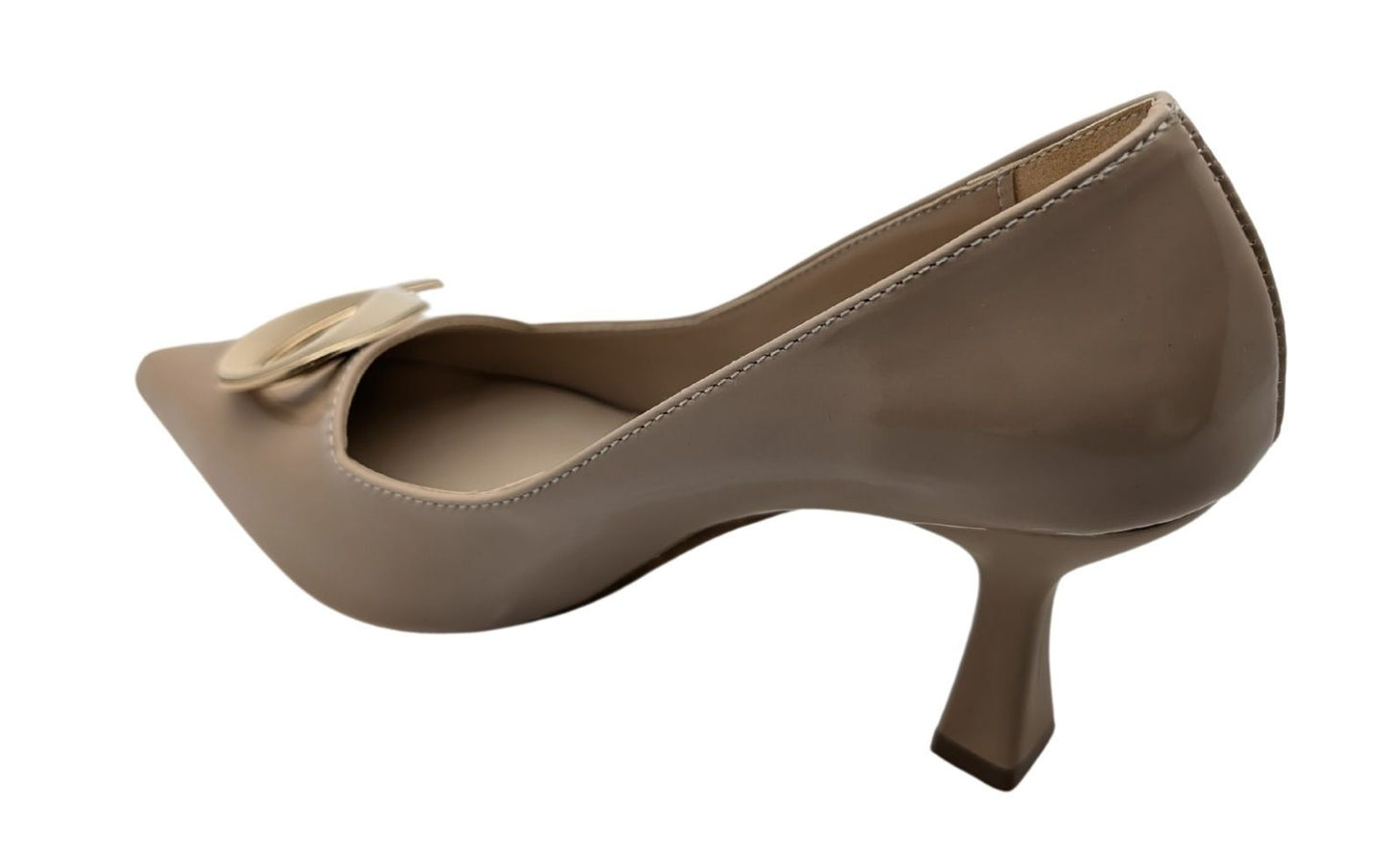 Çiğdem Kundura LuxeSpike Kadın Stiletto - LuxeSpike - VİZON