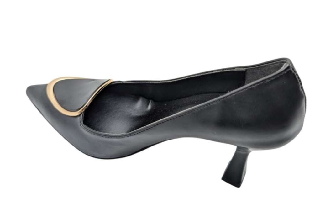 Amabella Kadın Suni Deri Stiletto - Amabella - SİYAH