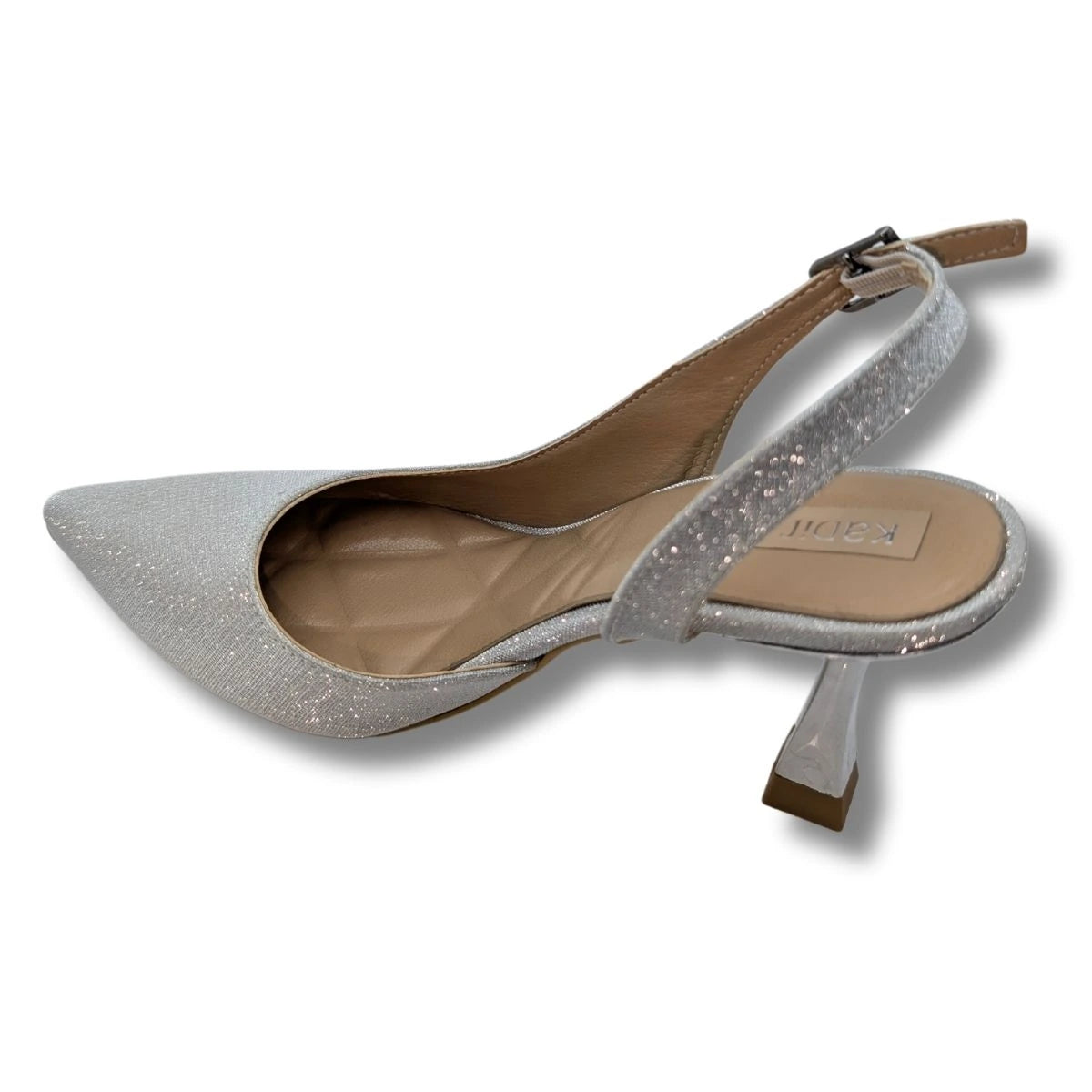 Gratia - Abiye Taşlı Stiletto - Gratia - GÜMÜŞ