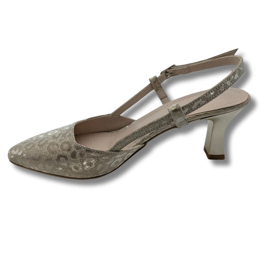 Titania | Abiye Arkası Açık Stiletto - Titania - ALTIN