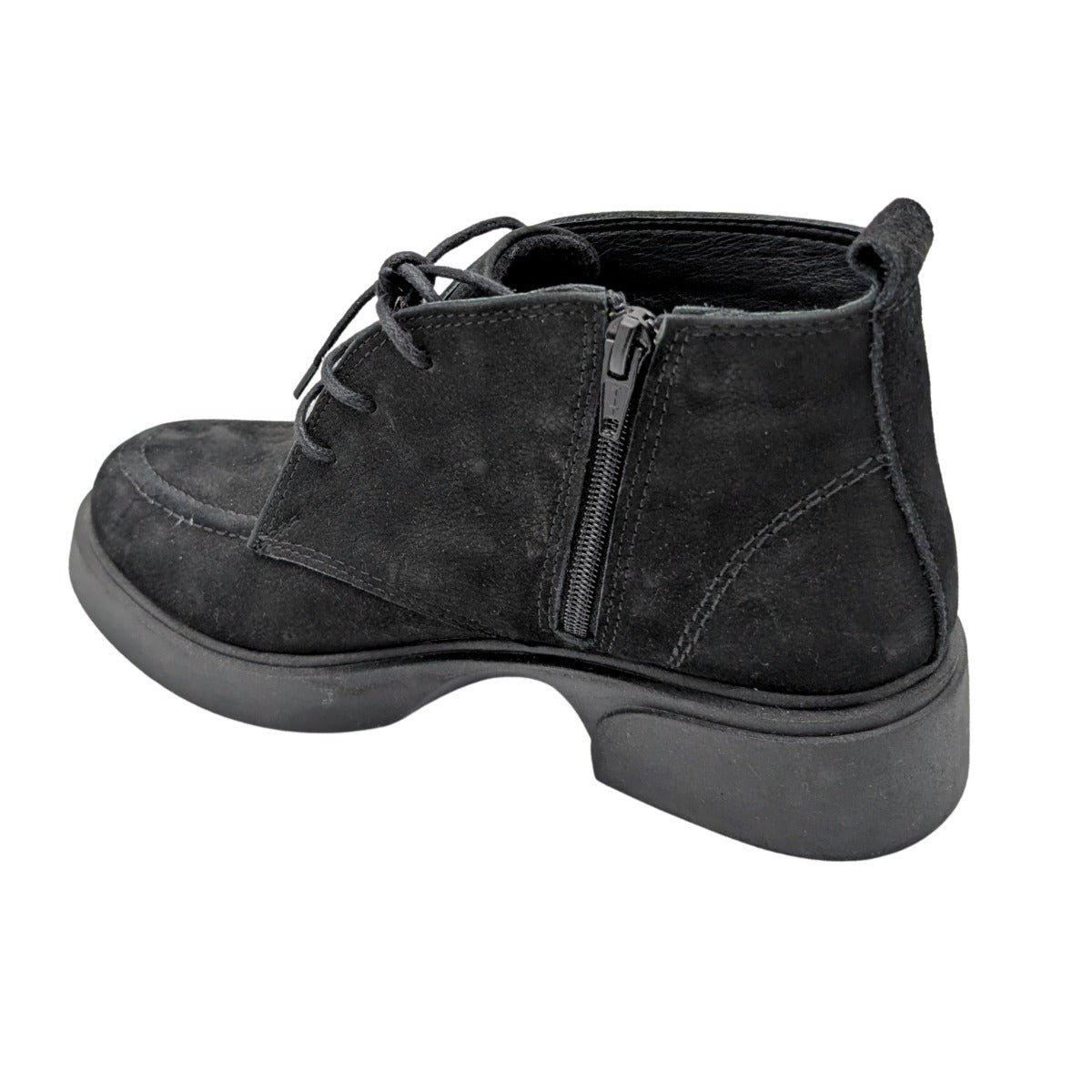 Arya - 812 | Ortopedik Hakiki Deri Bot - BLACK