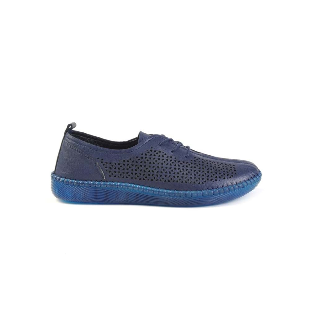 BURÇ DERİ AYAKKABI A.3C - MAVİ - 36 - ST00125-MAVİ-36