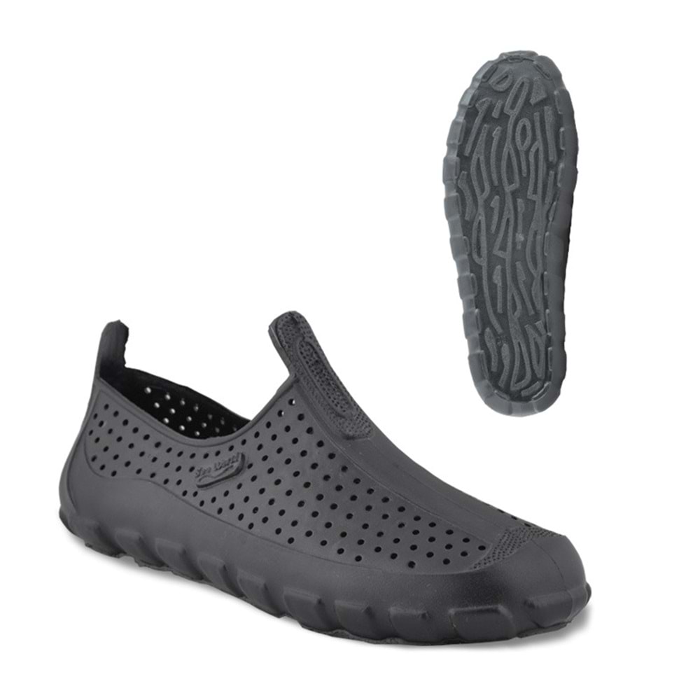 ÇİĞDEM SİYAH DENİZ AYAKKABISI Unisex - SİYAH - 39-40