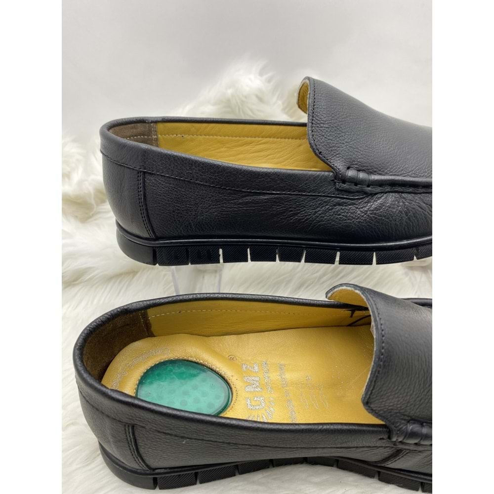 GERÇEK DERİ ERKEK AYAKKABI MODEL 024 - SİYAH - 41 - ST00396-SİYAH-41