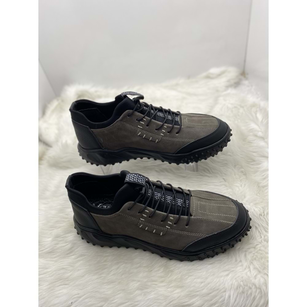 VOYAGER KUM RENGİ GERÇEK NUBUK DERİ LASTİK BAĞLI BİLEK BOY BOT (6012) - KUM - 41 - ST00844-KUM-41