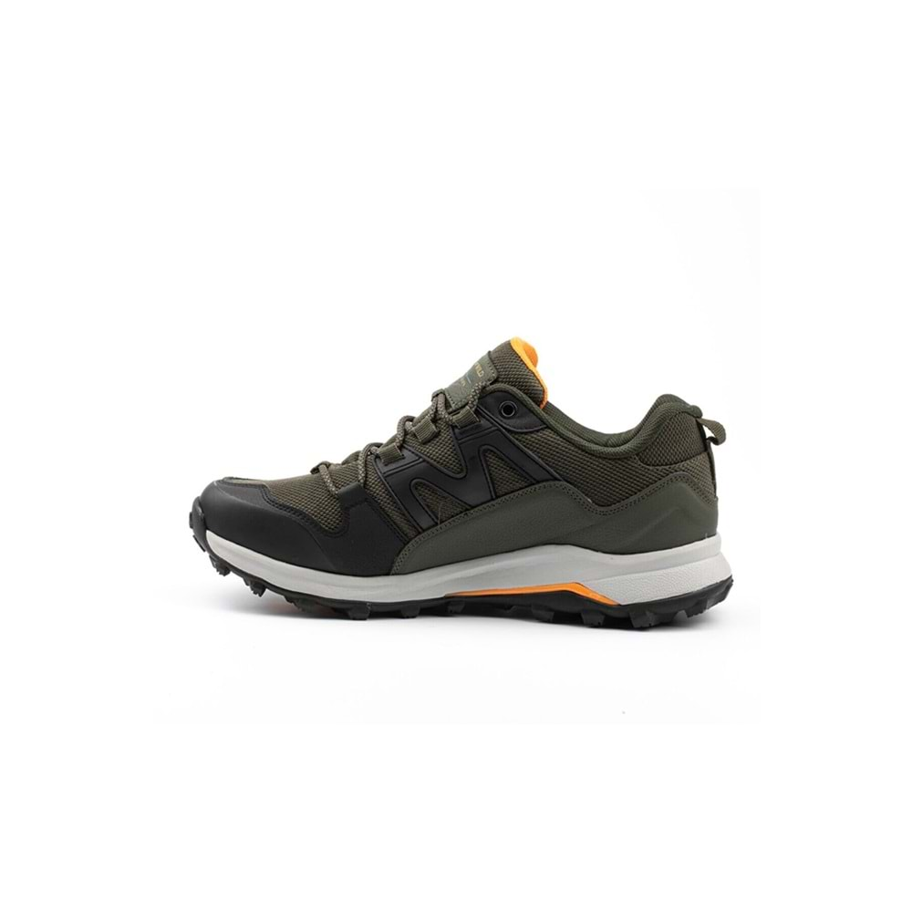 Erkek Sneaker Poss Outdoor Spor Merdane Haki - HAKİ YEŞİL - 40 - ST01168-HAKİ YEŞİL-40