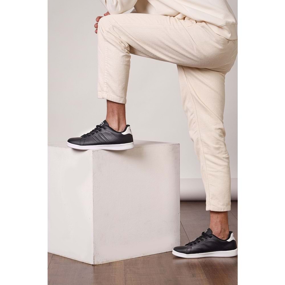 JUMP 15307 C-BLACK/WHİTE - SİYAH BEYAZ - 40 - ST01657-SİYAH BEYAZ-40