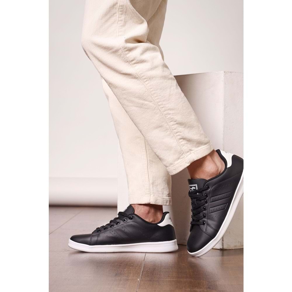 JUMP 15307 C-BLACK/WHİTE - SİYAH BEYAZ - 40 - ST01657-SİYAH BEYAZ-40