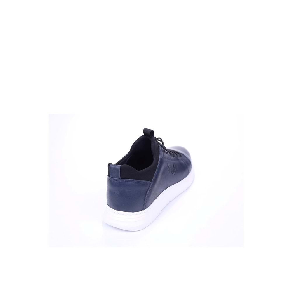 VOYAGER GERÇEK DERİ ERKEK CASUAL AYAKKABI (4467) - LACİVERT - 40