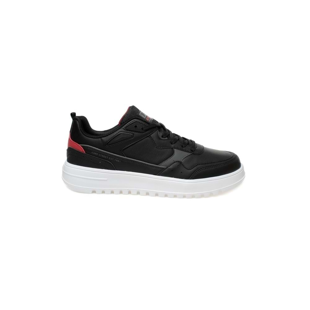 JUMP 28019 C-BLACK/RED ERKEK SPOR AYAKKABI - SİYAH-KIRMIZI - 40 - ST01942-SİYAH-KIRMIZI-40