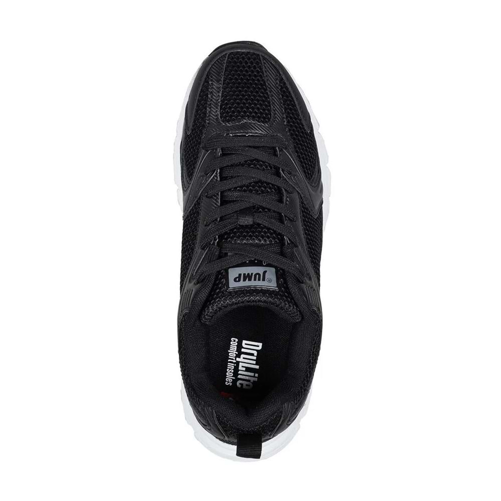 JUMP 28627 SİYAH BEYAZ SNEAKER GÜNLÜK SPOR AYAKKABI - SİYAH BEYAZ - 40