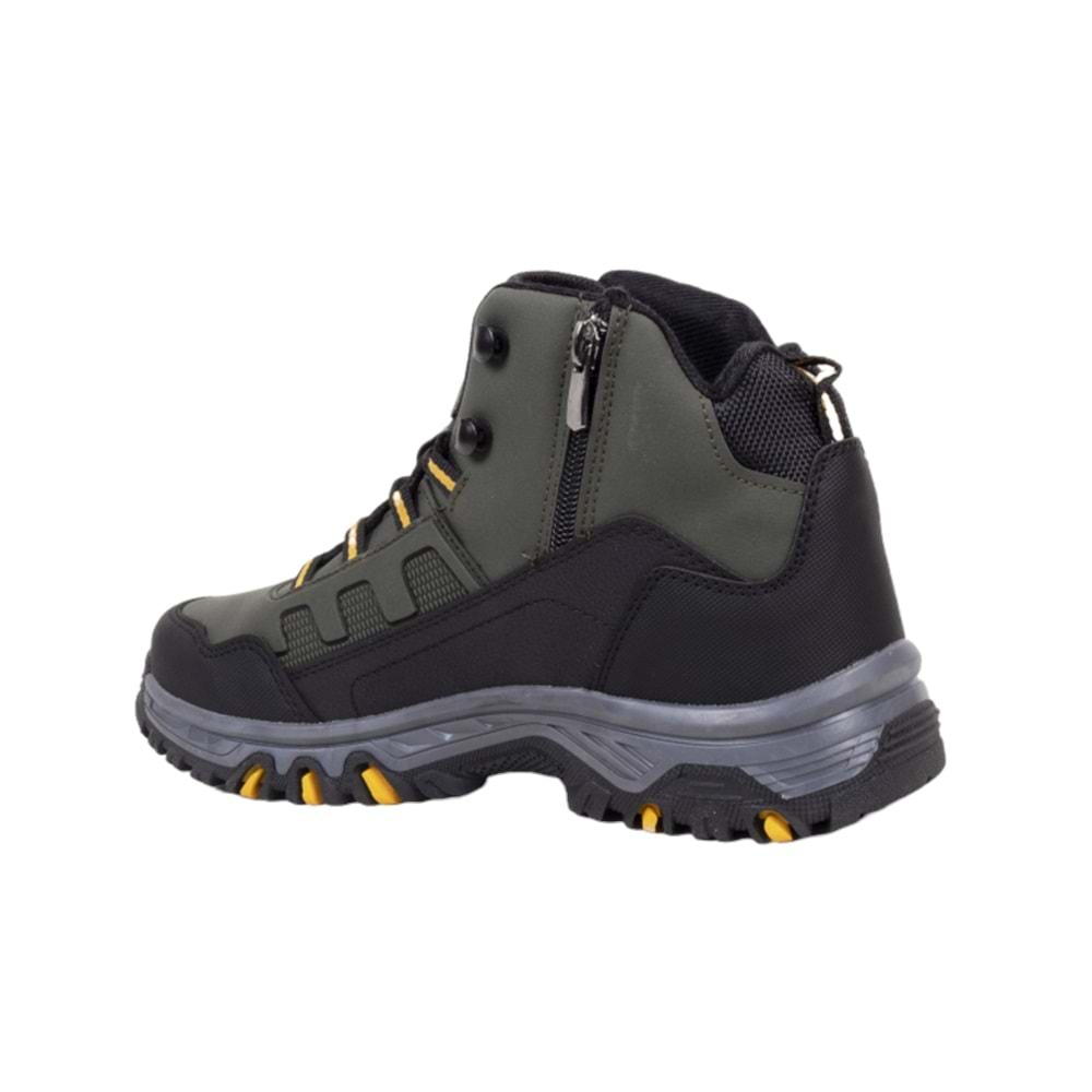 MAGG POINT - 888 - OUTDOOR TREKKING AYAKKABI - HAKİ YEŞİLİ-SİYAH - 36