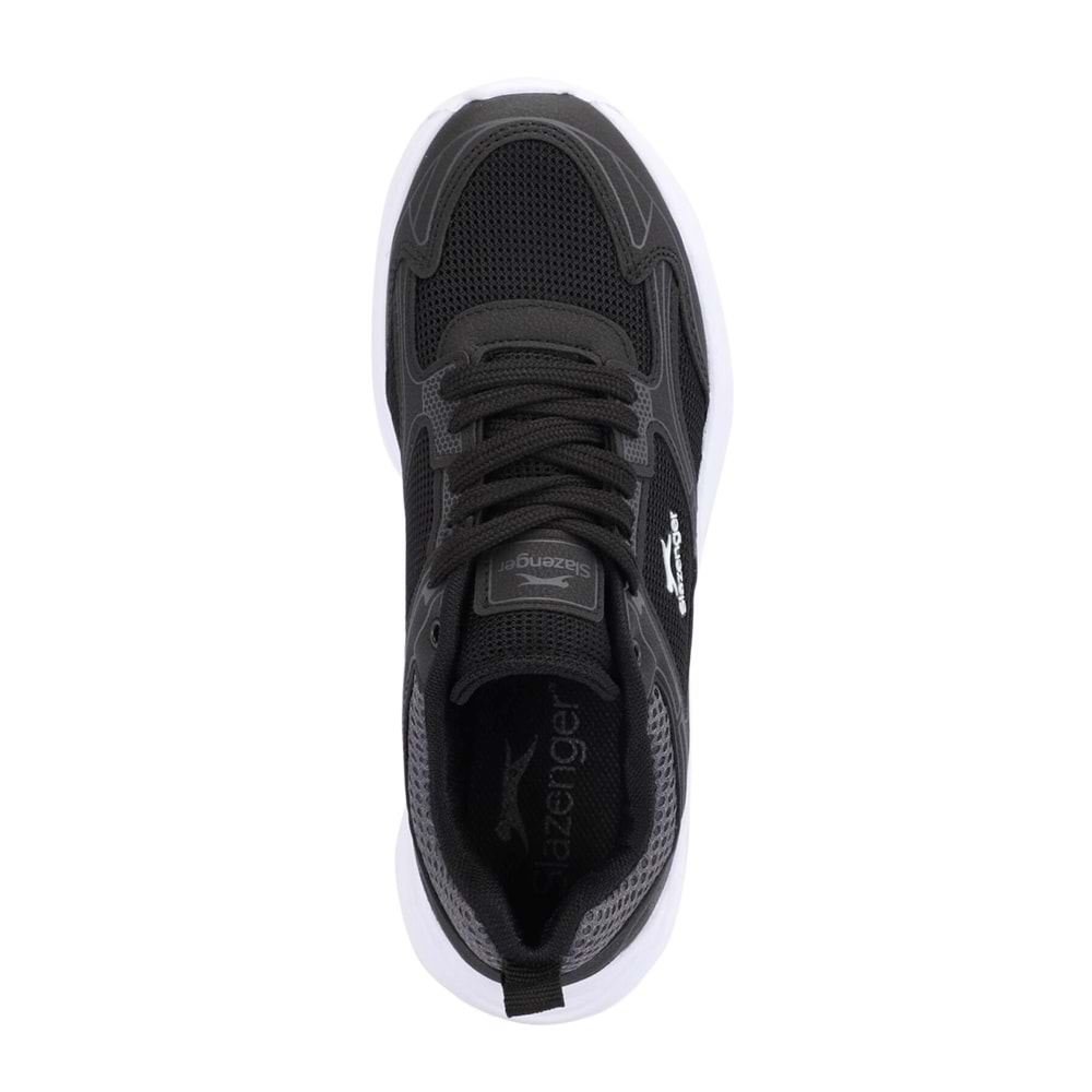 SLAZENGER GİMA KADIN/ERKEK SPOR VE YÜRÜYÜŞ AYAKKABI - SİYAH-BEYAZ - 44