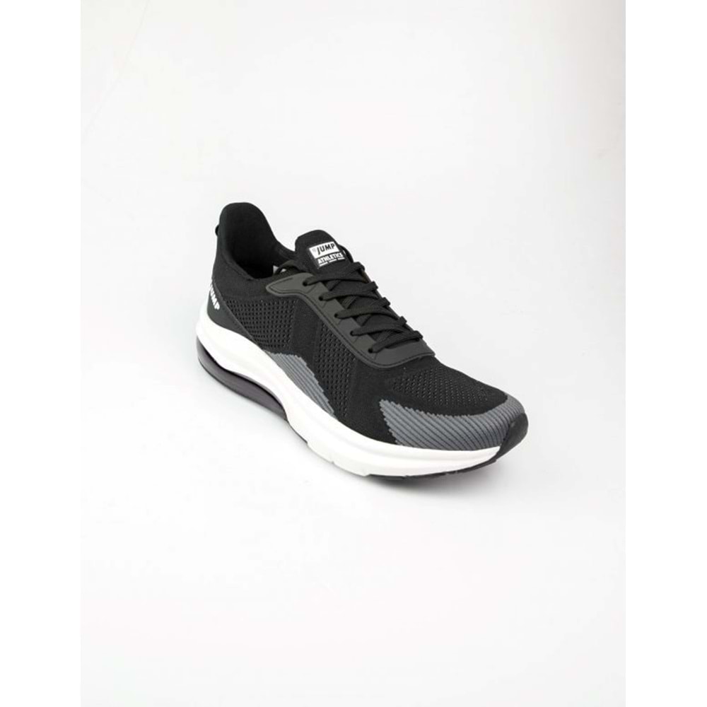 JUMP 29657 ERKEK GÜNLÜK SPOR SNEAKER AYAKKABI - SİYAH-GRİ - 41
