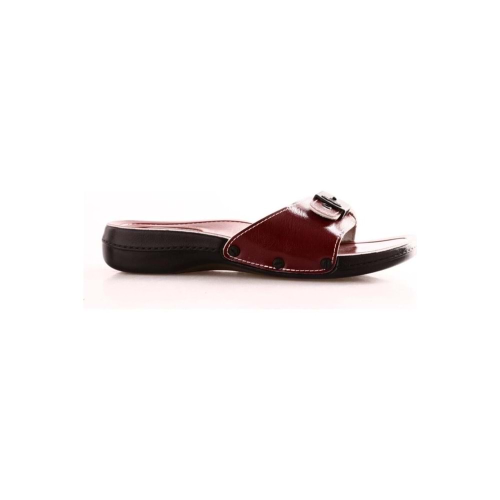 CEYO 6500-1 JEL TABANLI ORTOPEDİK TERLİK - 6500-1 - BORDO - 35