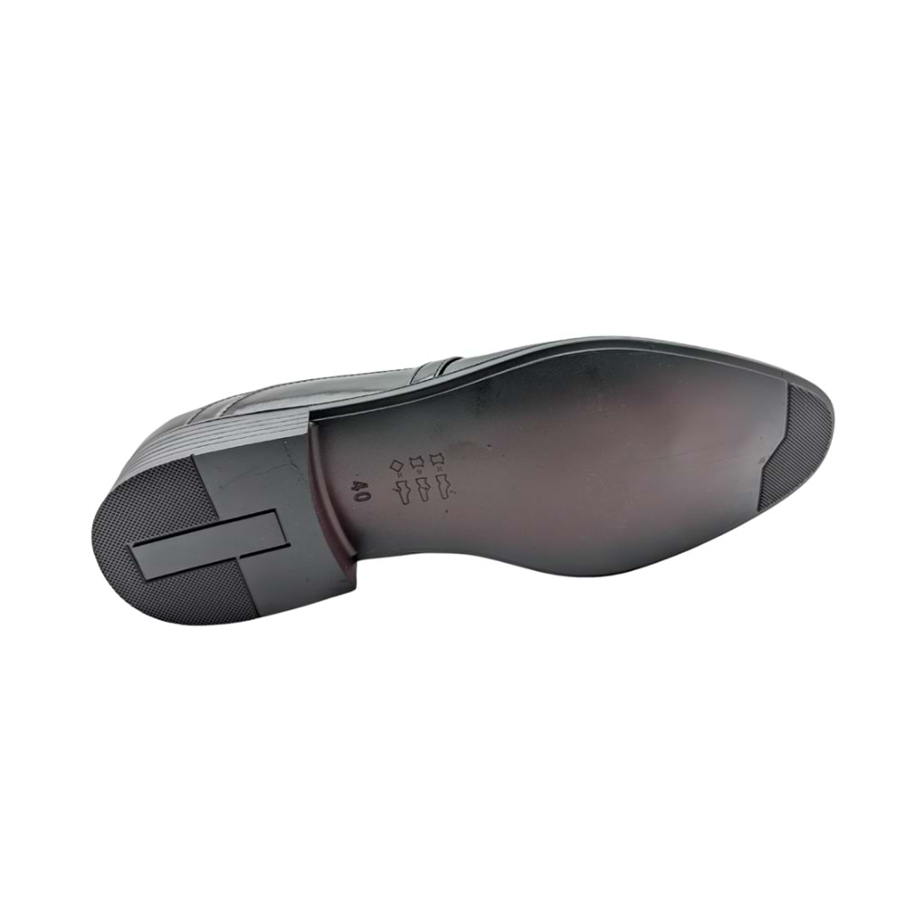 Çiğdem Kundura TreadVise Hakiki Deri Erkek Ayakkabı - TreadVise - SİYAH - 42