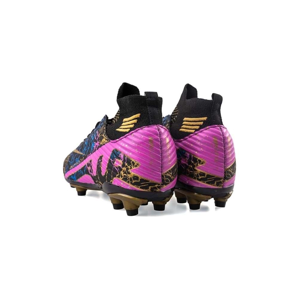 Laliga 565 Erkek Krampon - SİYAH-PEMBE - 41