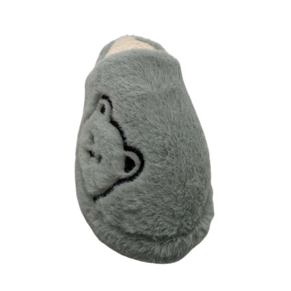 Çiğdem Kundura CloudStep Kadın Peluş Ev Terliği - YEŞİL - 37