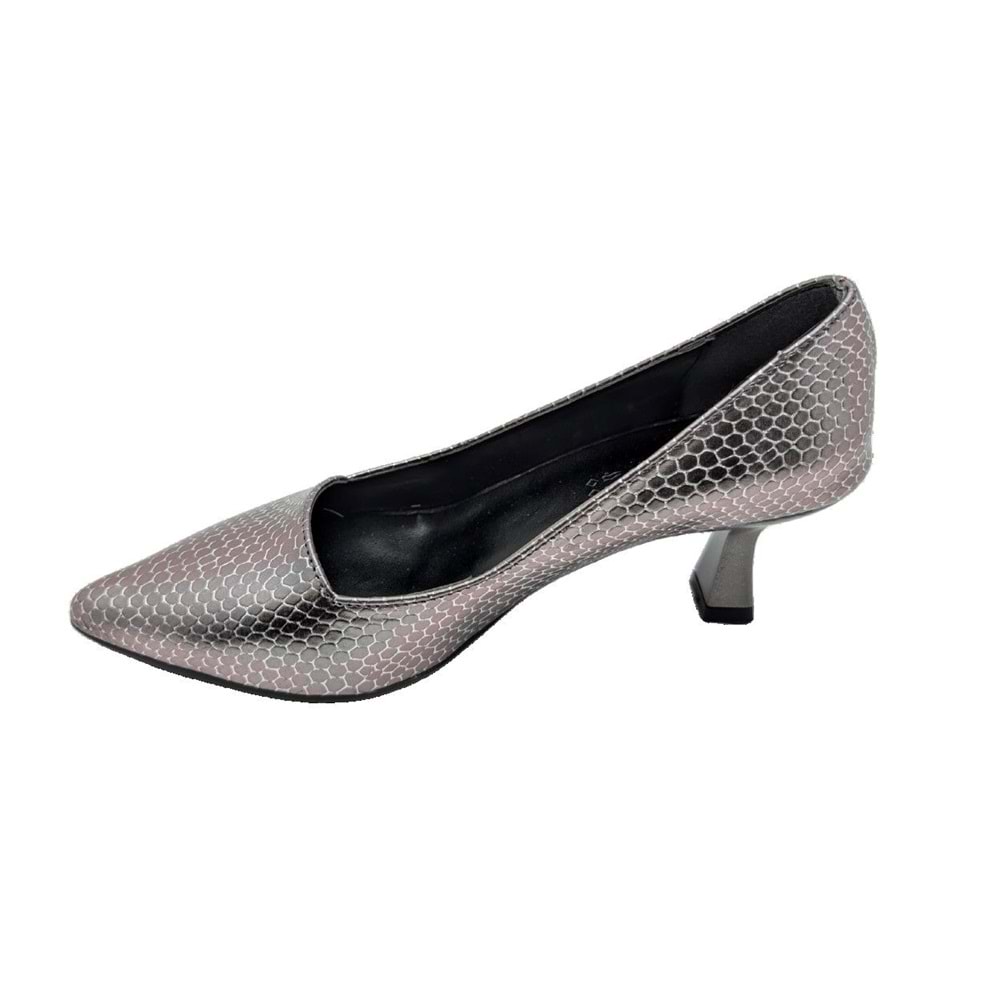 Çiğdem Kundura Velora Kadın Stiletto - Velora - PLATİN - 36