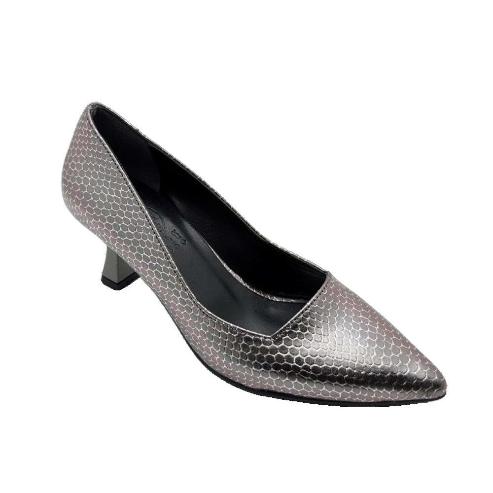 Çiğdem Kundura Velora Kadın Stiletto - Velora - PLATİN - 36