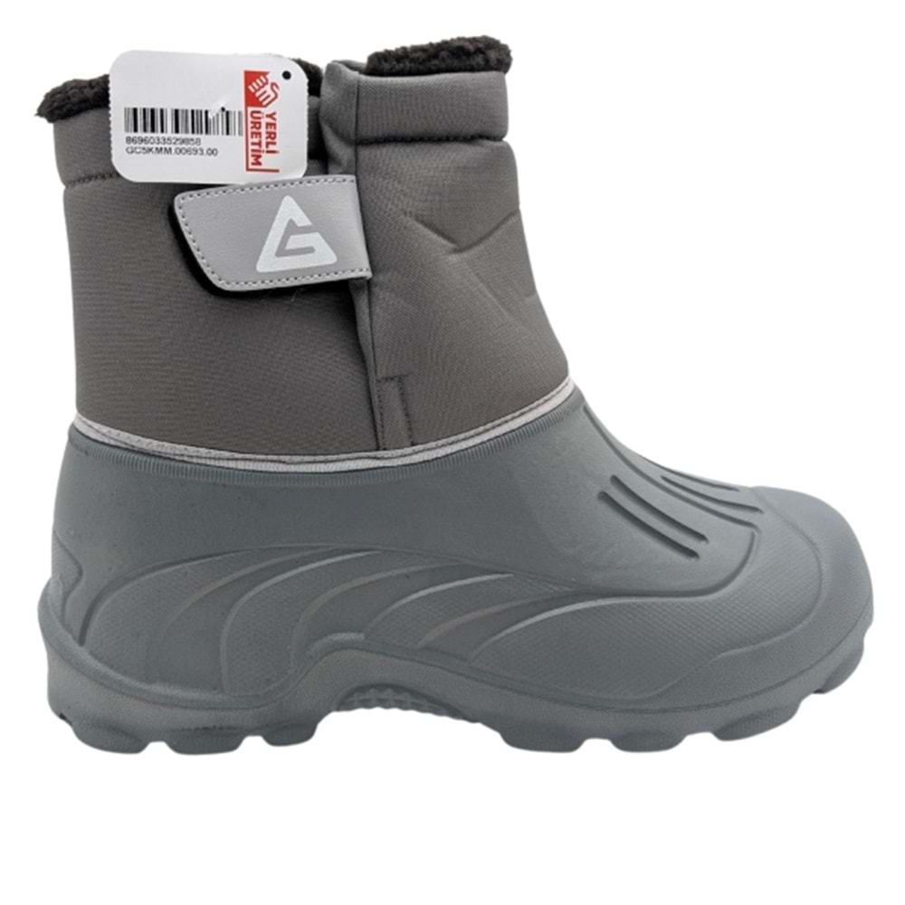 Gezer Erkek Kar Çizmesi 00693 - GRİ - 45-46