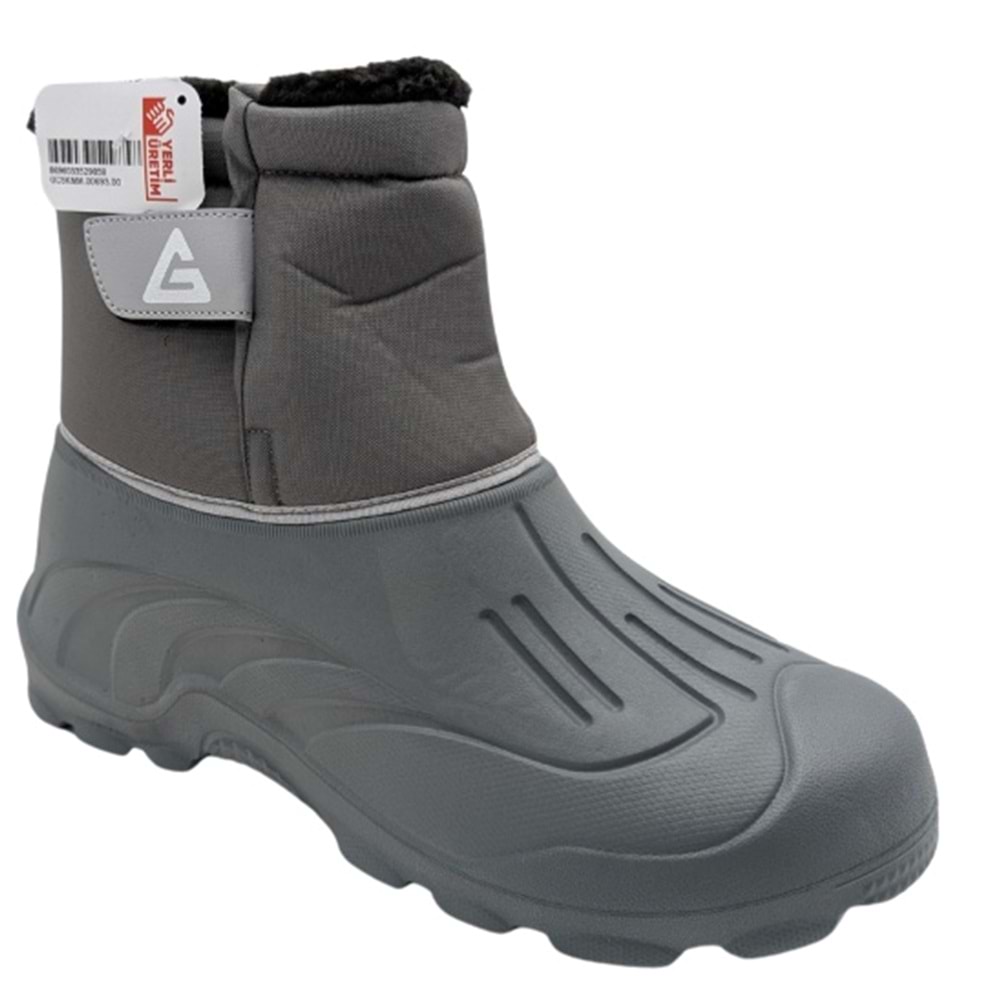 Gezer Erkek Kar Çizmesi 00693 - GRİ - 45-46