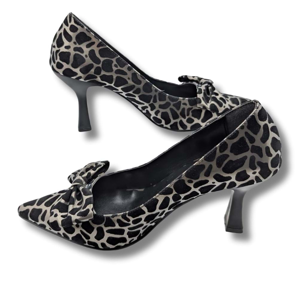 Mancharela Kadın Leopar Desenli Stiletto Ayakkabı - Mancharela - LEOPAR - 37