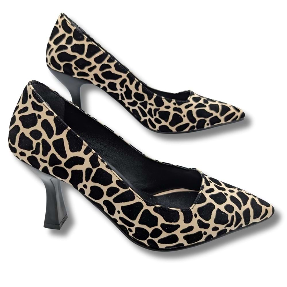Stralende Kadın Leopar Desenli Stiletto - Stralende - LEOPAR - 36