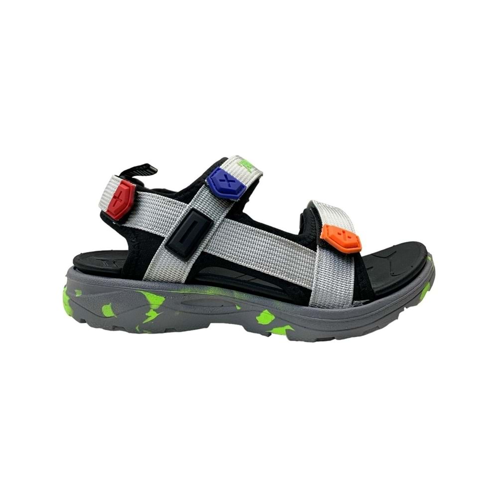 Jump - 30071 | Erkek Çocuk Sandalet - 30071 - SİYAH - 32