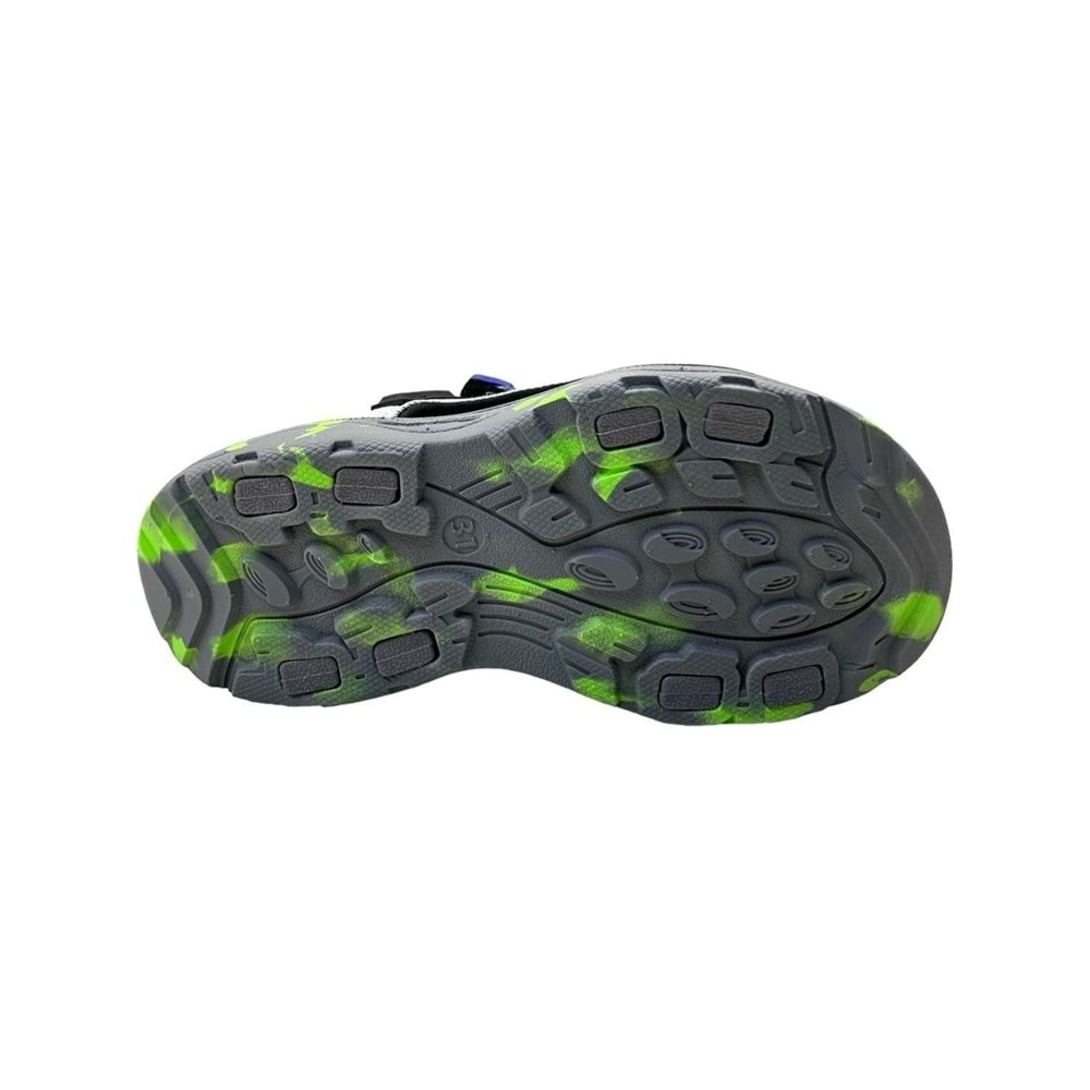 Jump - 30071 | Erkek Çocuk Sandalet - 30071 - SİYAH - 32