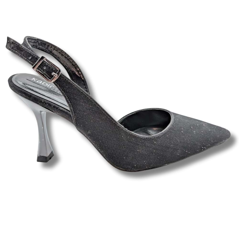 Gratia - Abiye Taşlı Stiletto - Gratia - SİYAH - 36