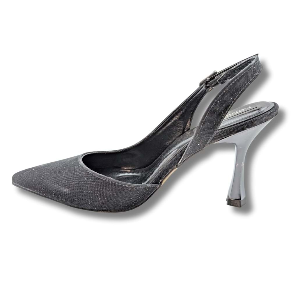 Gratia - Abiye Taşlı Stiletto - Gratia - SİYAH - 36