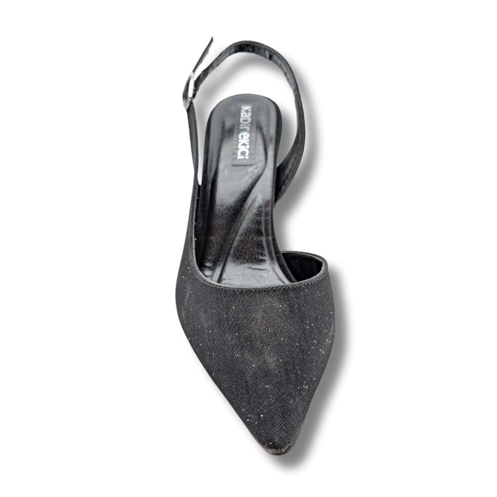 Gratia - Abiye Taşlı Stiletto - Gratia - SİYAH - 36