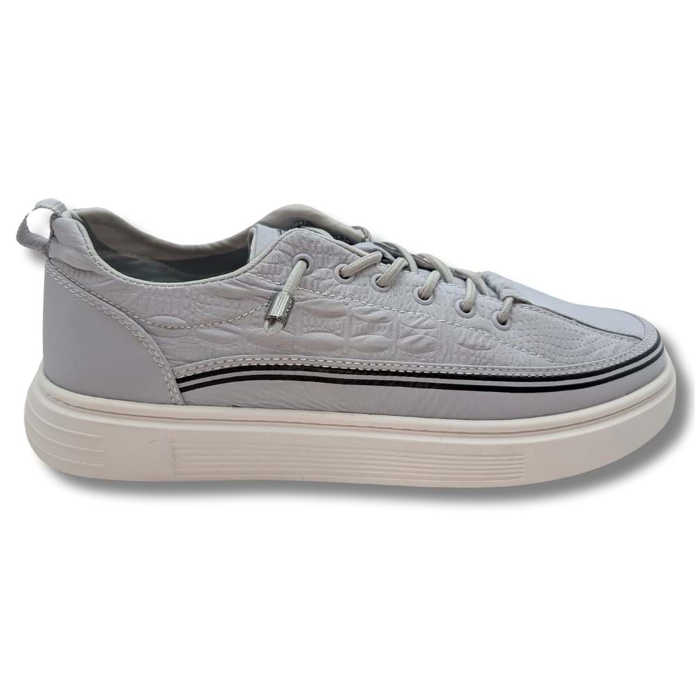 Noka - Giza | Erkek Sneaker Memory Foam Taban - Noka Giza - BUZ GRİ - 41
