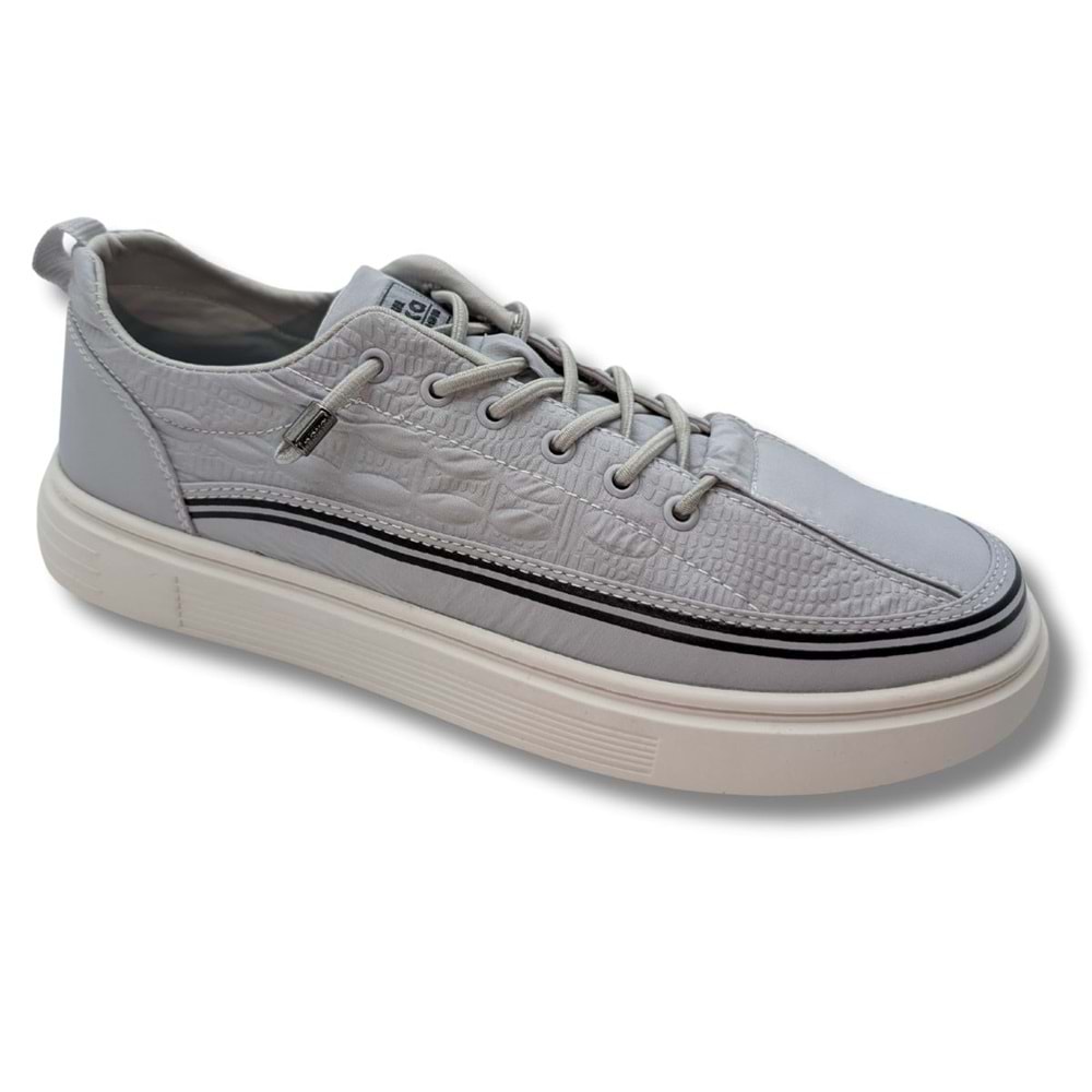 Noka - Giza | Erkek Sneaker Memory Foam Taban - Noka Giza - BUZ GRİ - 41