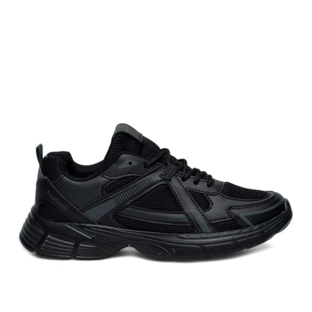Luttoon - 4205 | Unisex Yürüyüş ve Koşu Ayakkabısı - Luttoon 4205 - SİYAH - 43
