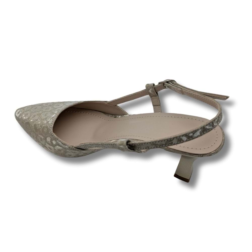 Titania | Abiye Arkası Açık Stiletto - Titania - ALTIN - 37