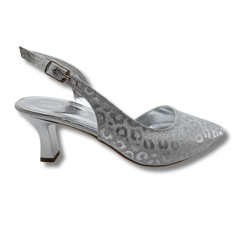 Hiltraud | Abiye Stiletto - Hiltraud - GÜMÜŞ - 40