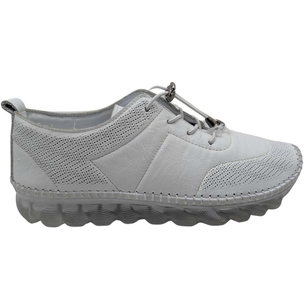 Musso - 2470-T | Kadın Ortopedik Ayakkabı - BEYAZ - 40
