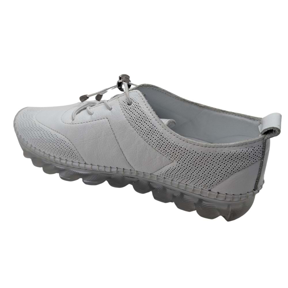 Musso - 2470-T | Kadın Ortopedik Ayakkabı - BEYAZ - 41
