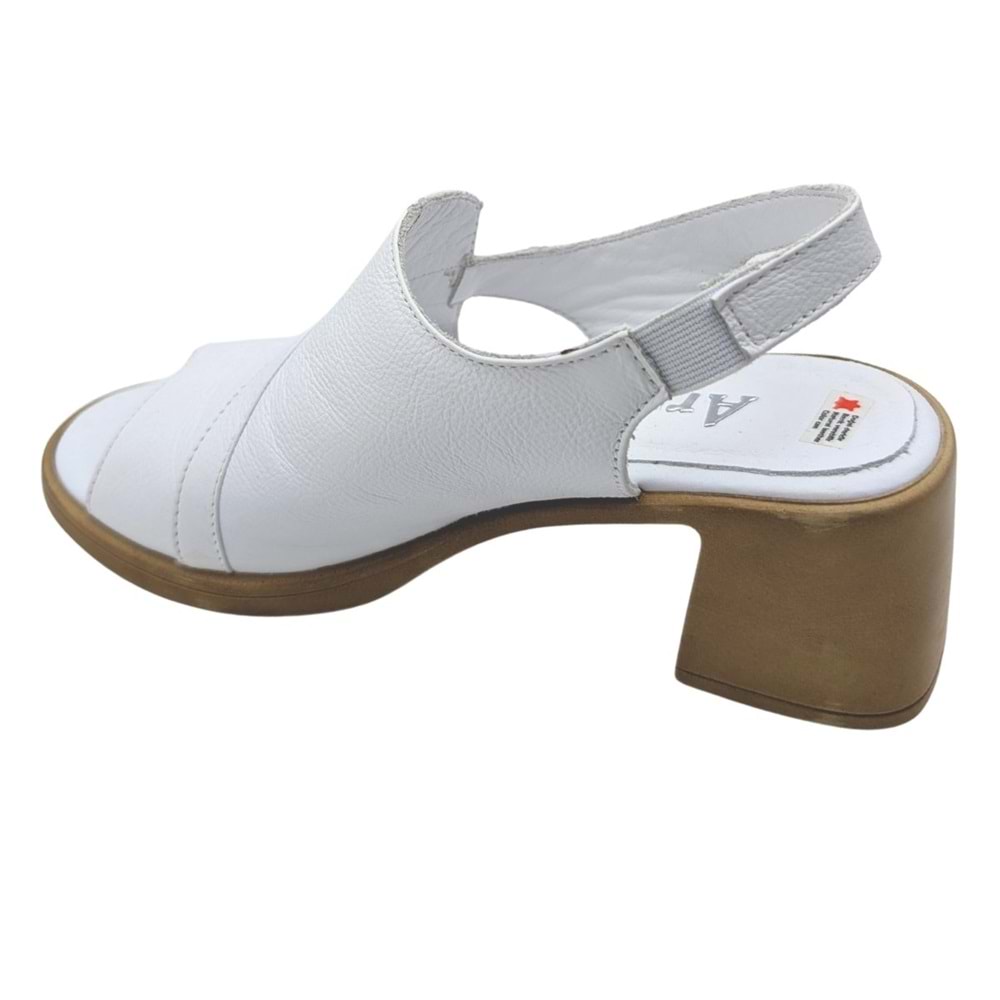 Cristallo - Kadın Topuklu Sandalet - BEYAZ - 40