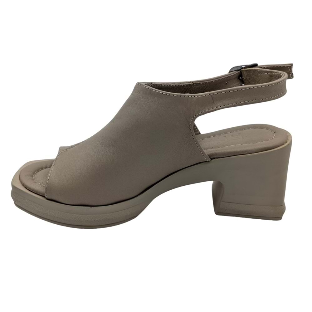 Diosa | Kadın Topuklu Sandalet - BEJ - 40