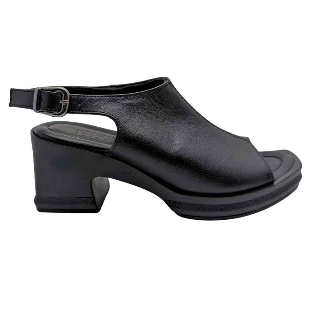 Diosa | Kadın Topuklu Sandalet - SİYAH - 40
